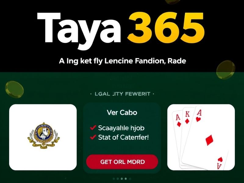 Taya365.com is your ultimate destination for online gambling games. Explore slots, poker, live dealers, and sports betting with expert guidance and exclusive promotions.